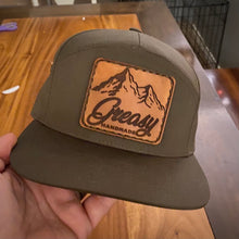 Load image into Gallery viewer, Ranger hat - 7 panel leather patch hat